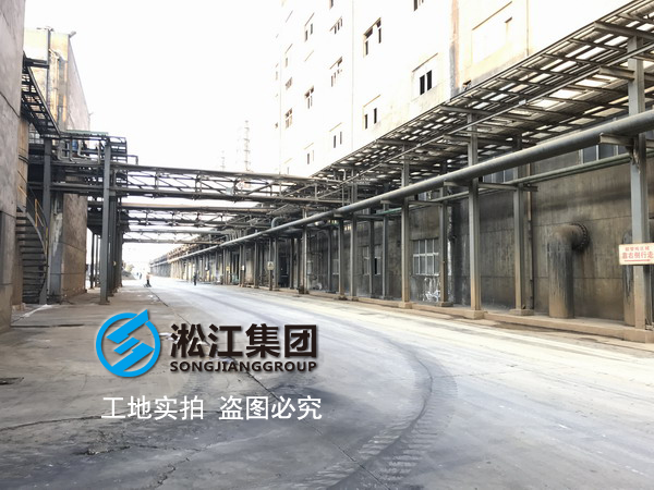 內襯四氟異徑橡膠接頭在金星鈦白化工廠使用情況 內襯四氟異徑橡膠接頭在金星鈦白化工廠使用情況